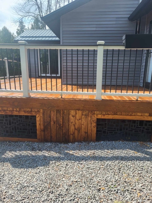 Awesome Deck Staining Project in Norwood, Ontario