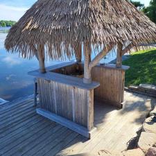 Tiki-Hut-Staining-in-Ennismore-ON 0